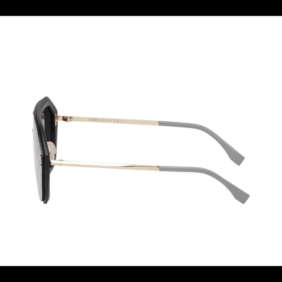 Black & Gold 'Forever Fendi' M0039/G/S Sunglasses - Picture 3 of 4